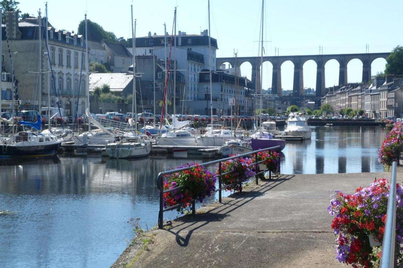 A Pousada Auberge De Jeunesse De Morlaix Exterior foto